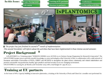 The Second Edition of the InPLANTOMICS Newsletter