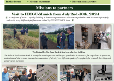 the 4th edition of the INPLANTOMICS Newsletter