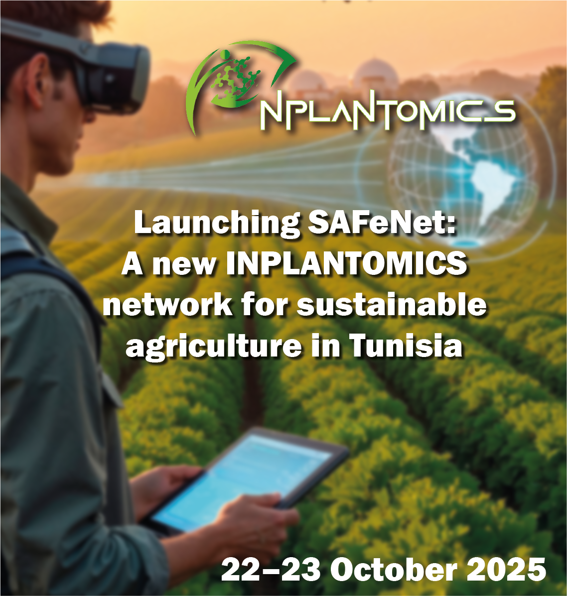 Launching SAFeNet: a new INPLANTOMICS network for sustainable agriculture in Tunisia